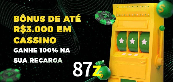 87z melhor bônus de depósito