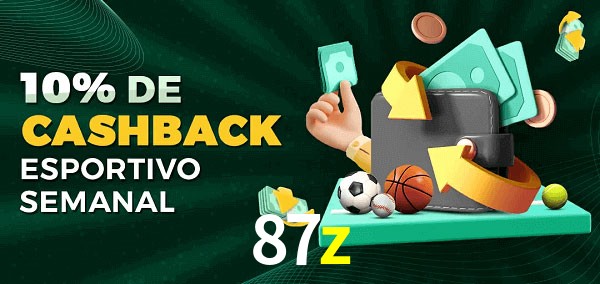 10% de bônus de cashback na 87z